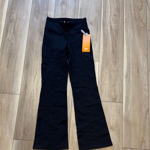 Lucy Black Flared Leggings